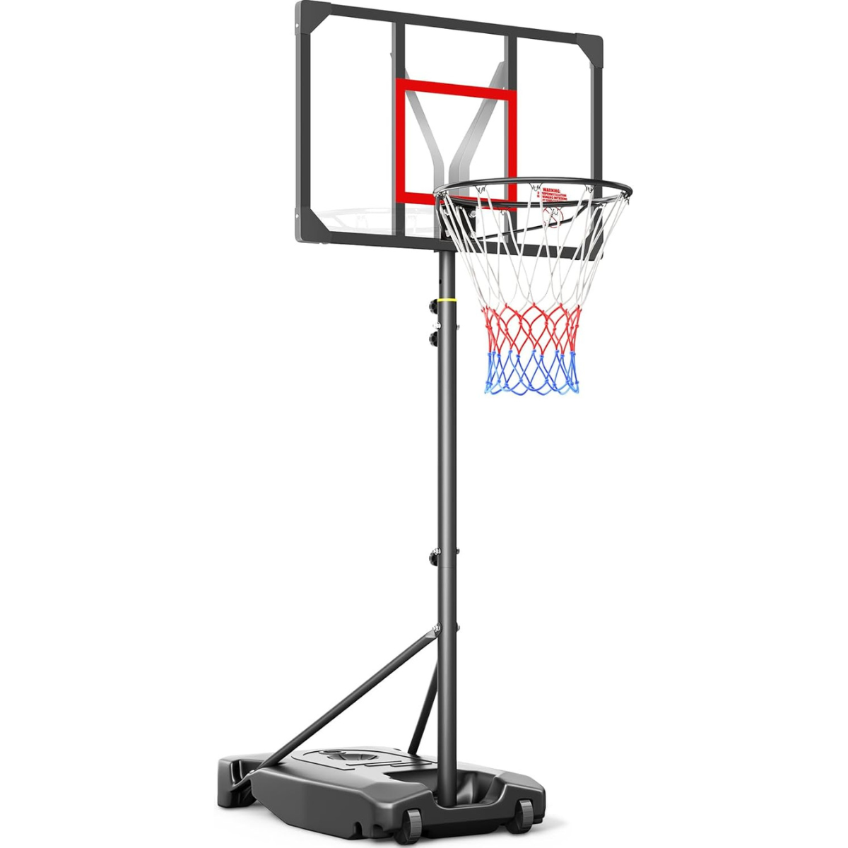 TONBUX Basketball Hoop 4.8-8.5FT Height Adjustable