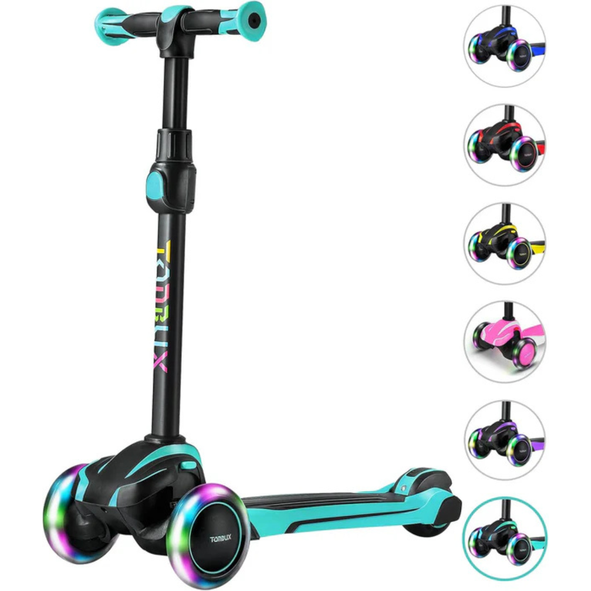 Kids Scooter for Age 3-12 with 4 Adjustable Heights