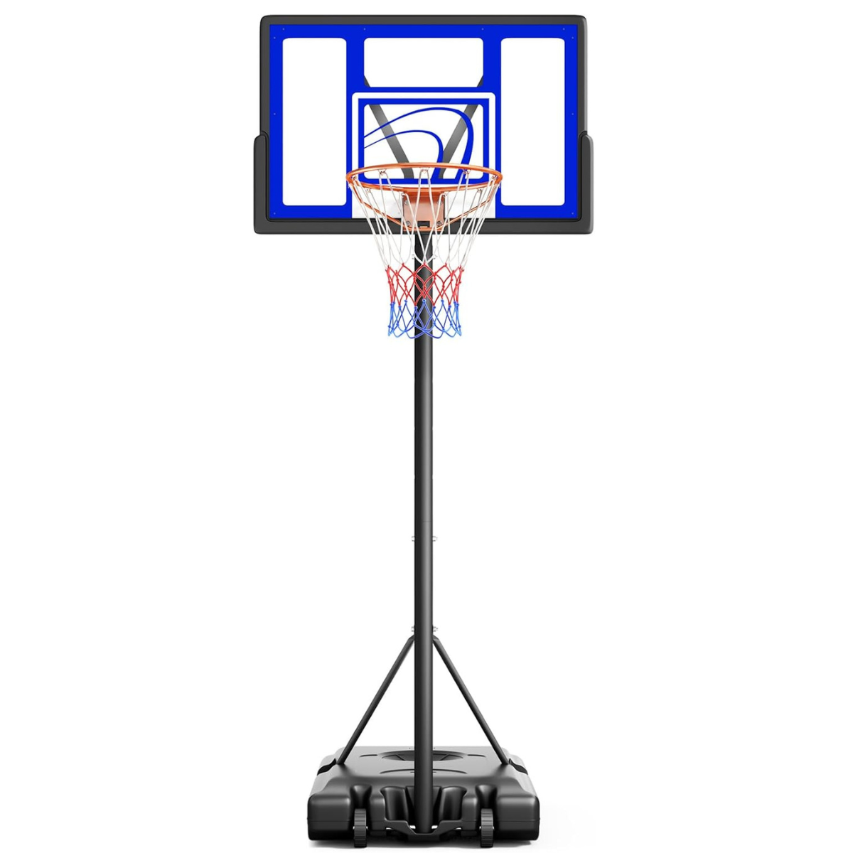 TONBUX Adjustable Basketball Hoop Outdoor 10FT