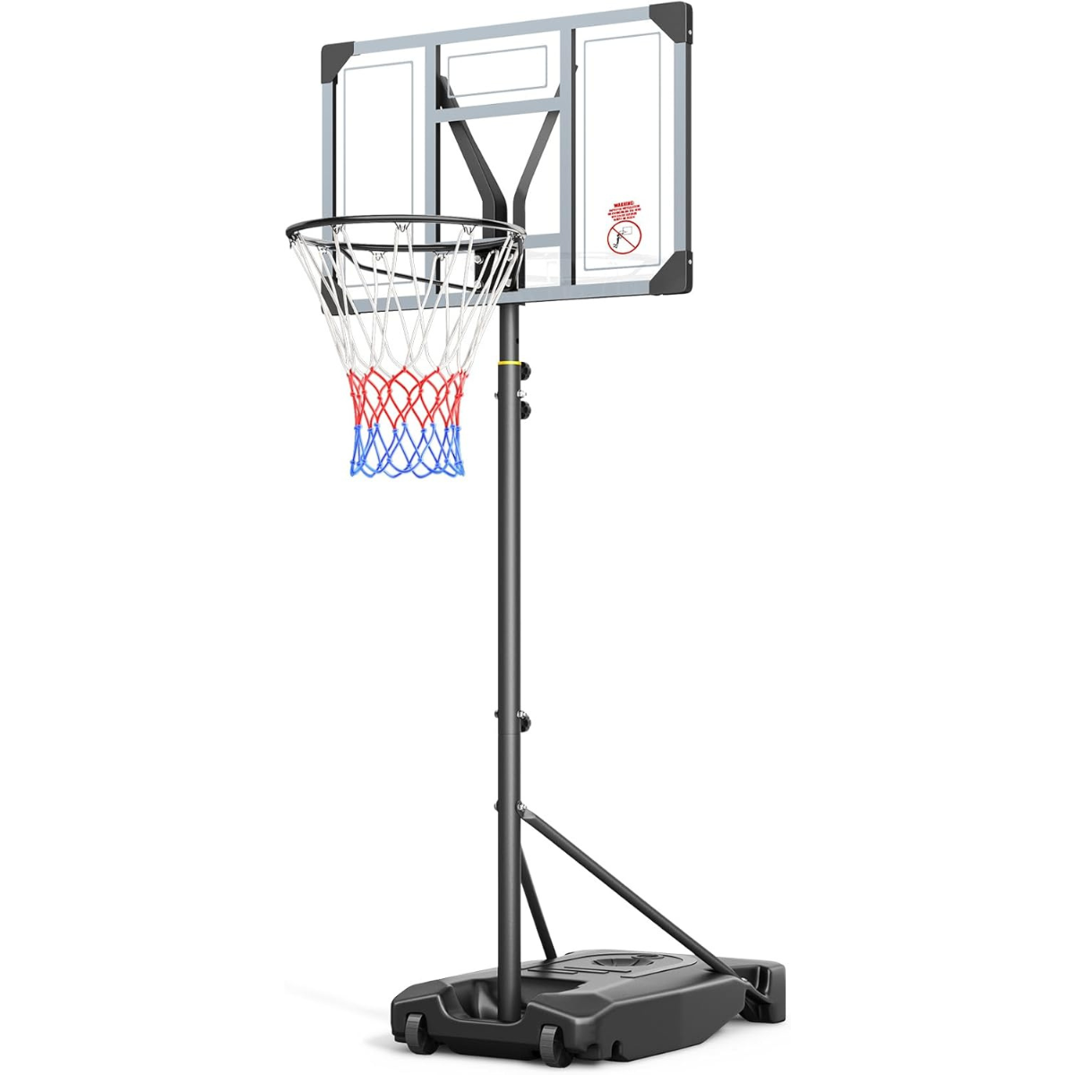 TONBUX Basketball Hoop 4.8-8.5FT Height Adjustable