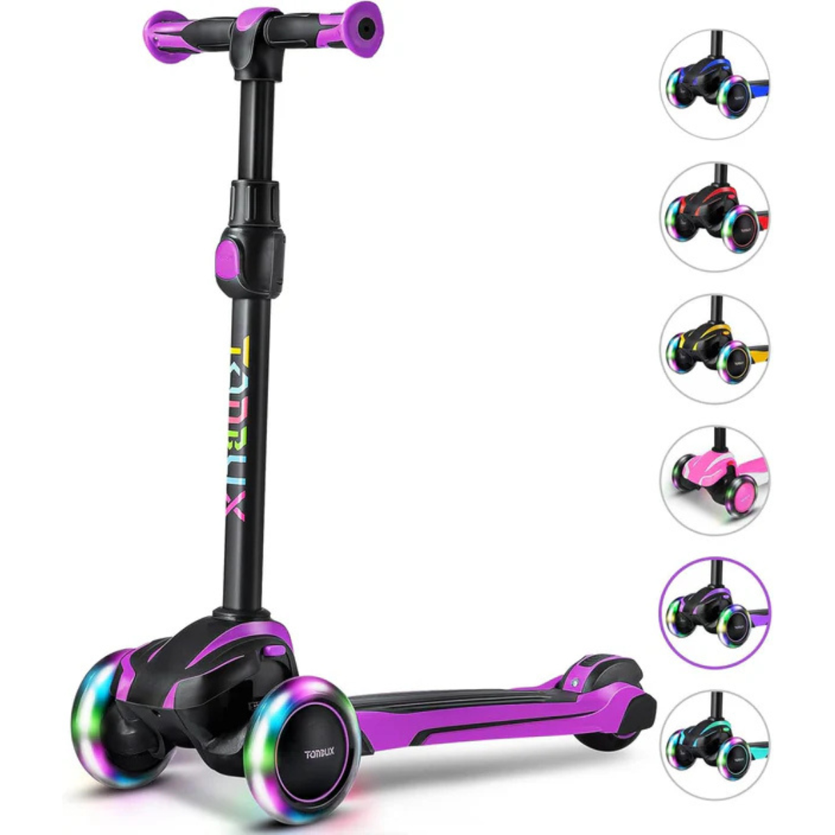 Kids Scooter for Age 3-12 with 4 Adjustable Heights