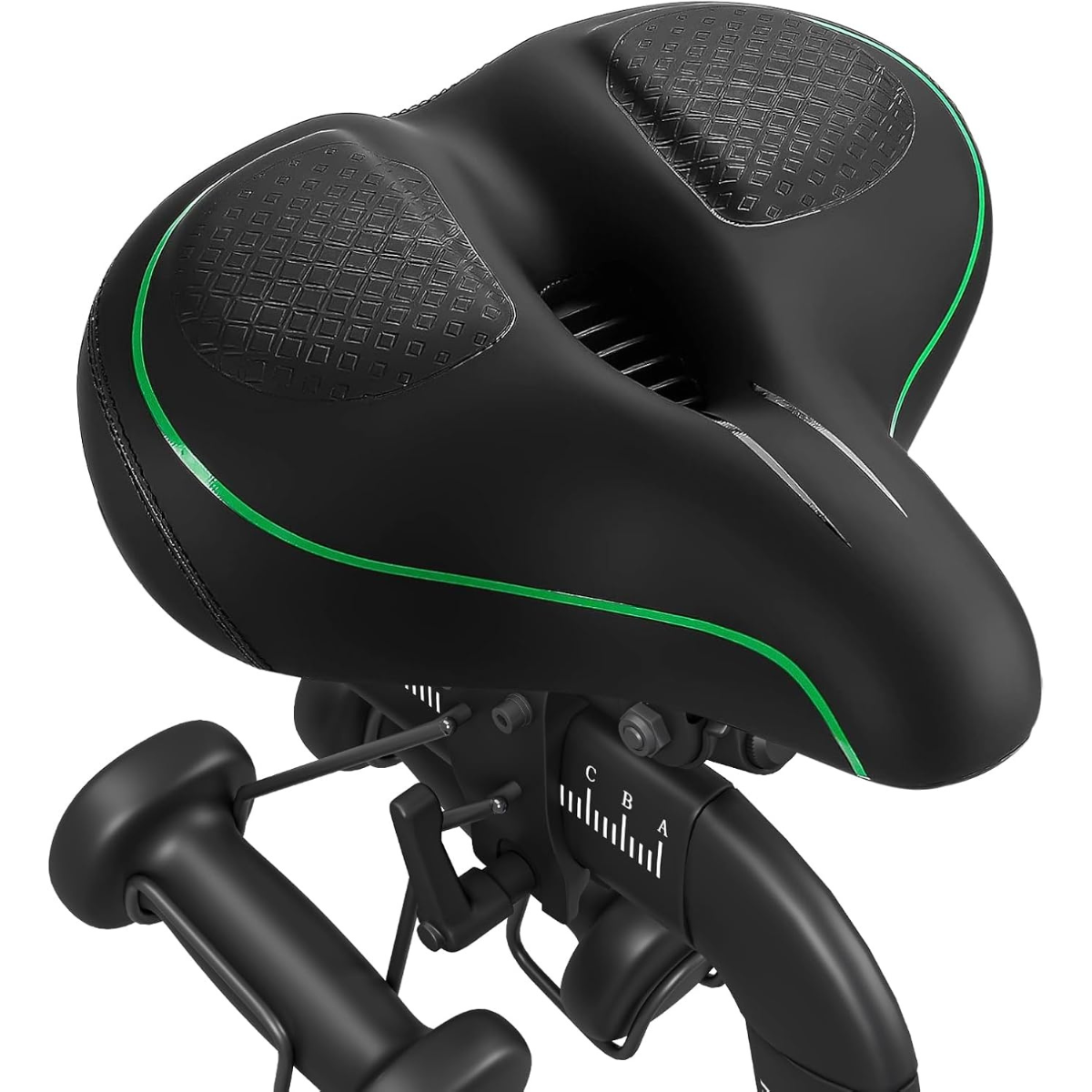 TONBUX Oversized Bike Seat for Men Women Comfort