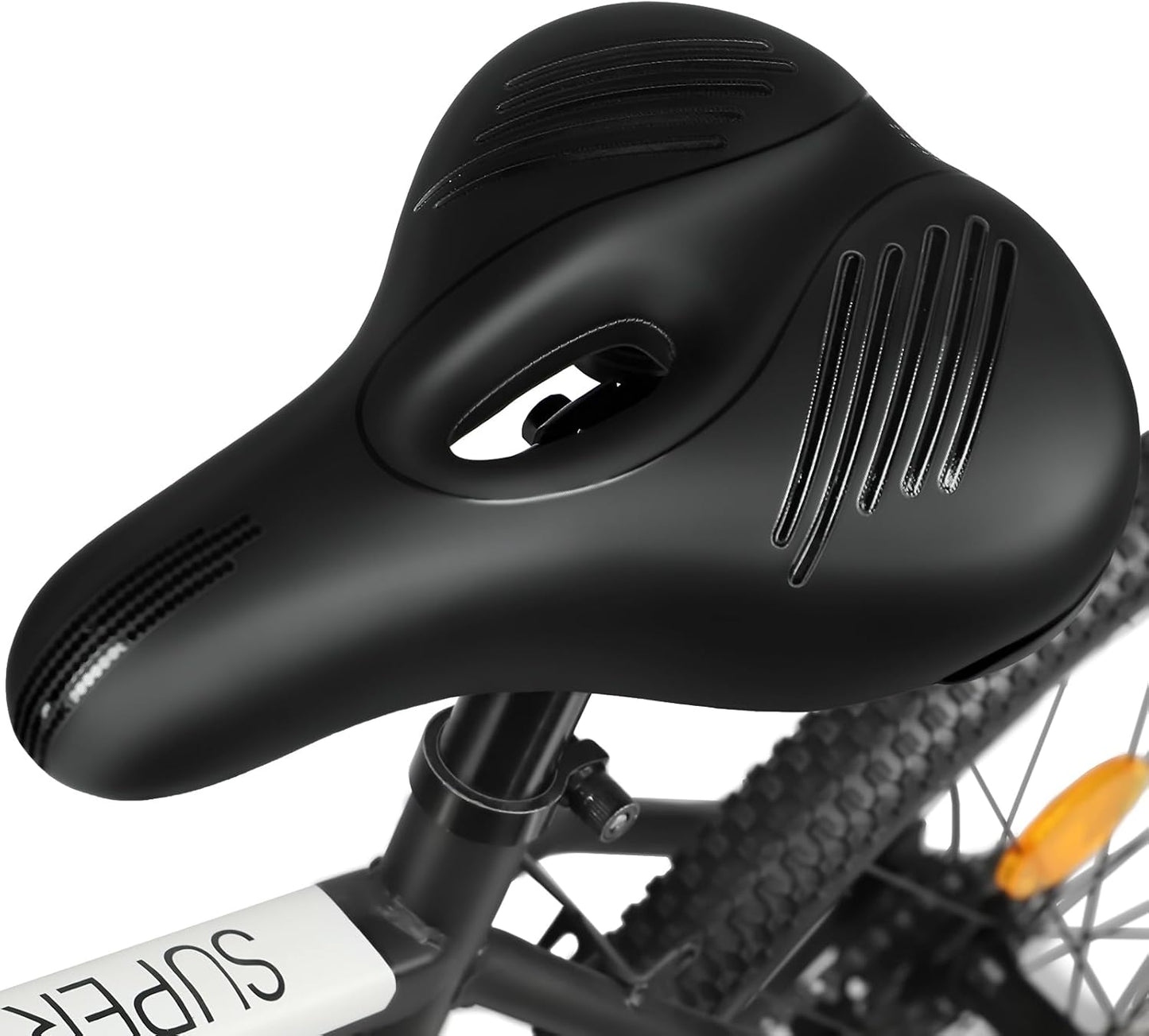 TONBUX Soft Comfortable Breathable Bike Seat Cushion for Men Women