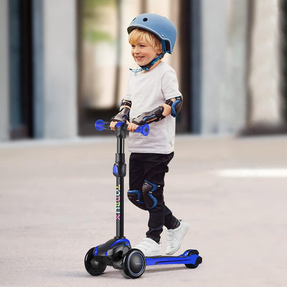 Kids Scooter for Age 3-12 with 4 Adjustable Heights