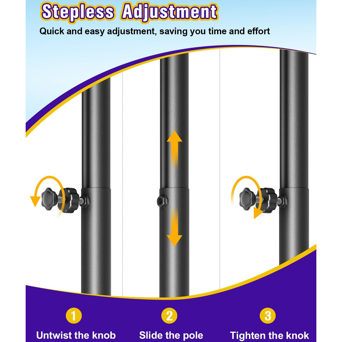 Toremore Kids Basketball Hoop Outdoor, 3.5-7ft Stepless Adjustable Height, Portable Basketball Hoop for Kids, Shatterproof PC Backboard